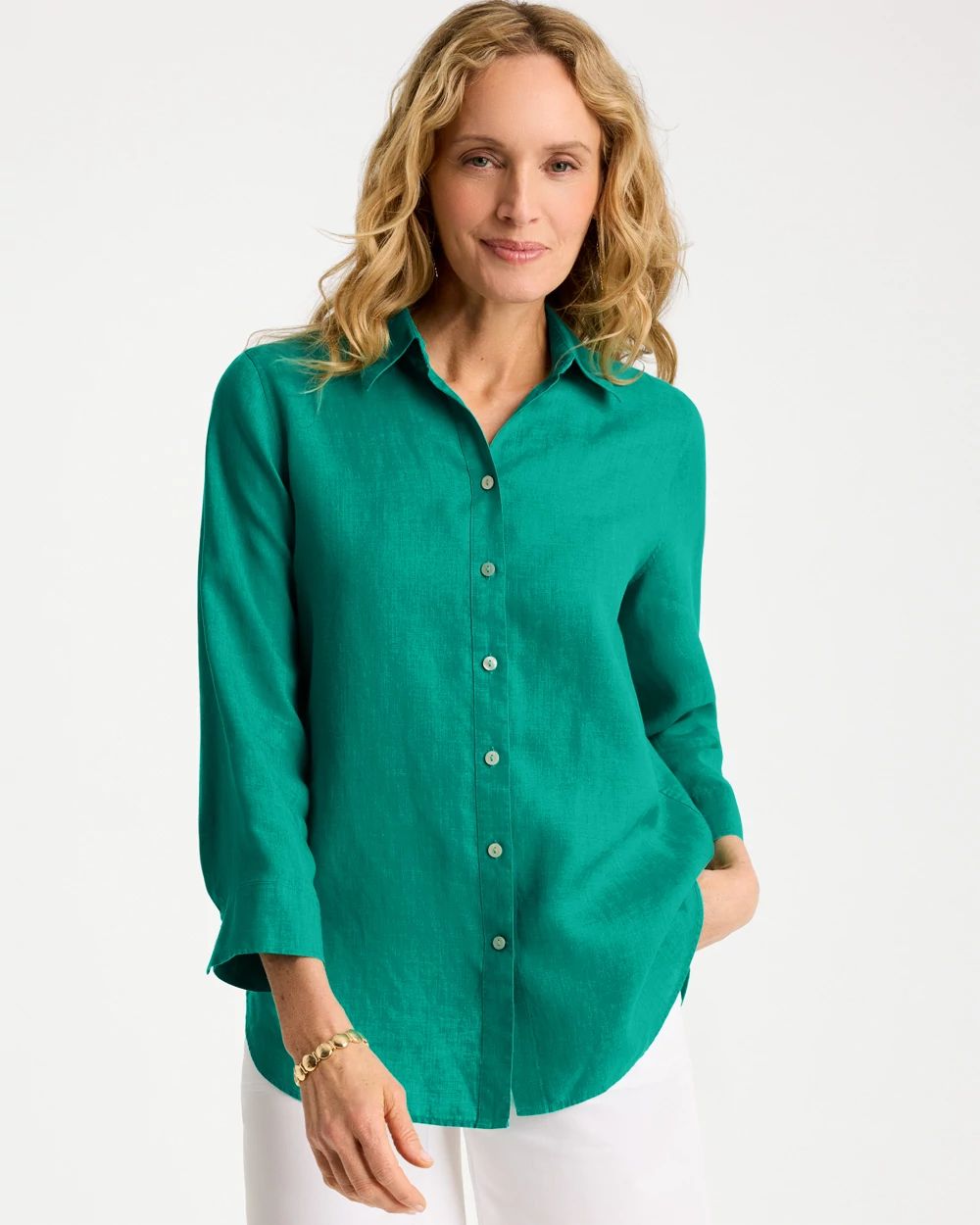 No Iron™ Linen Shirt | Chico's